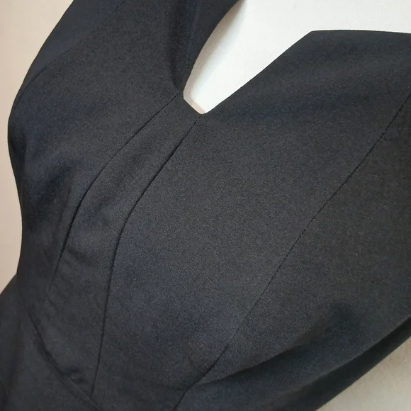 Worthington Petite Black Sheath Dress - Size 4P - Picture 2 of 11